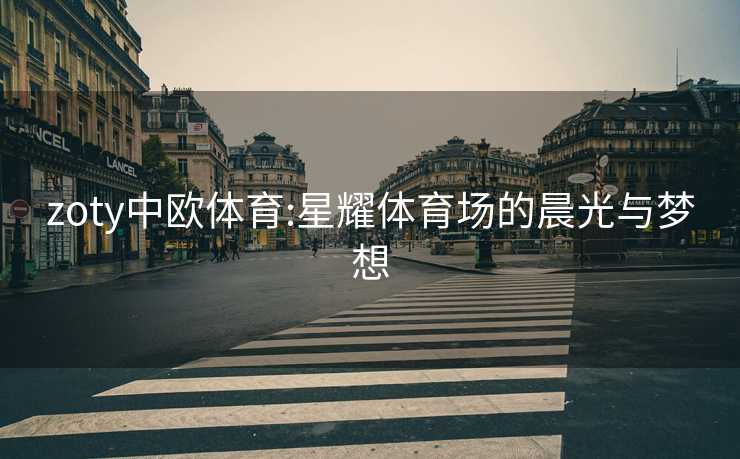 zoty中欧体育:星耀体育场的晨光与梦想