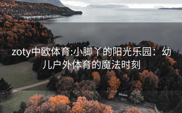 zoty中欧体育:小脚丫的阳光乐园：幼儿户外体育的魔法时刻